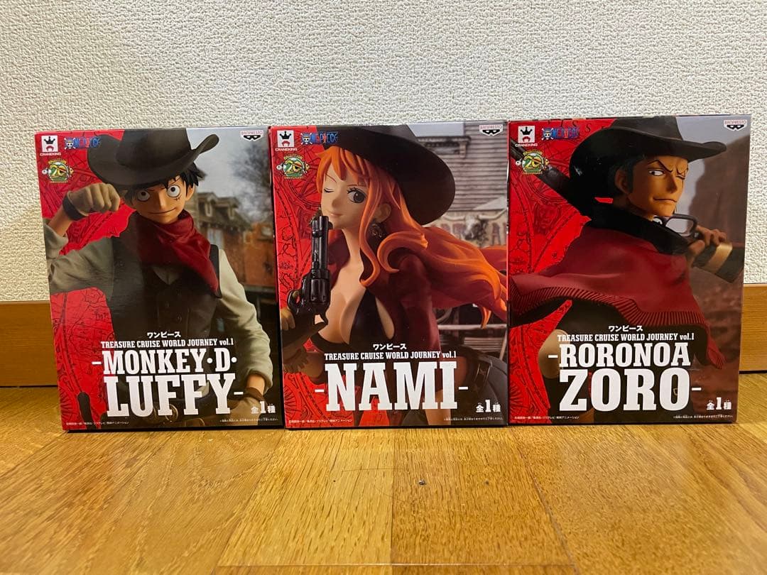 ワンピース WORLD JOURNEY vol.3体セット