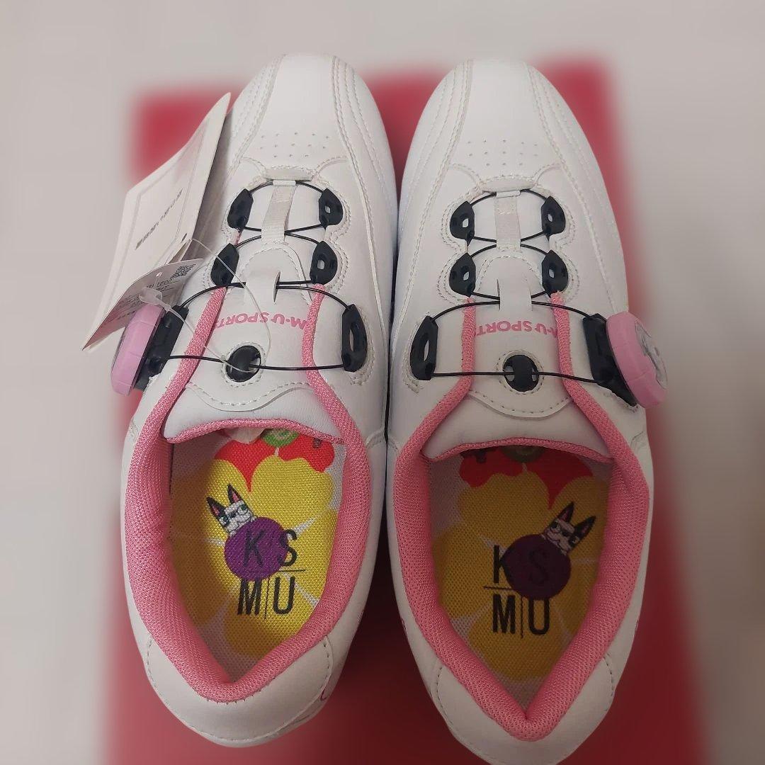 MUスポーツゴルフシューズ　23.5㎝