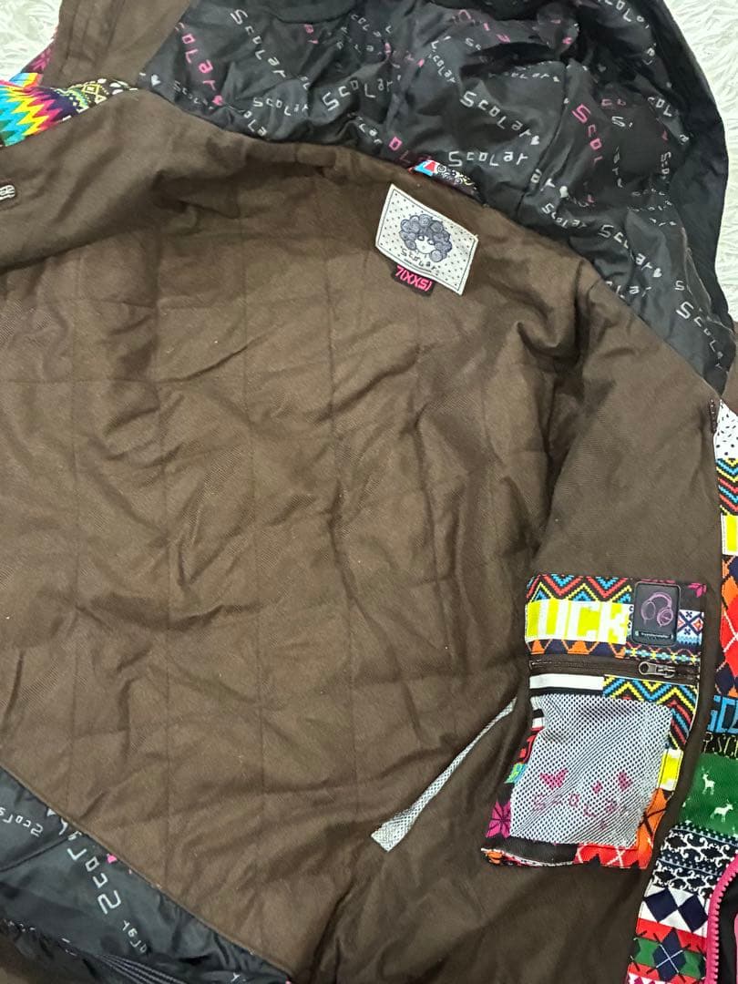 ✨人気色✨スカラースノーボードウェア 上下セット XXS