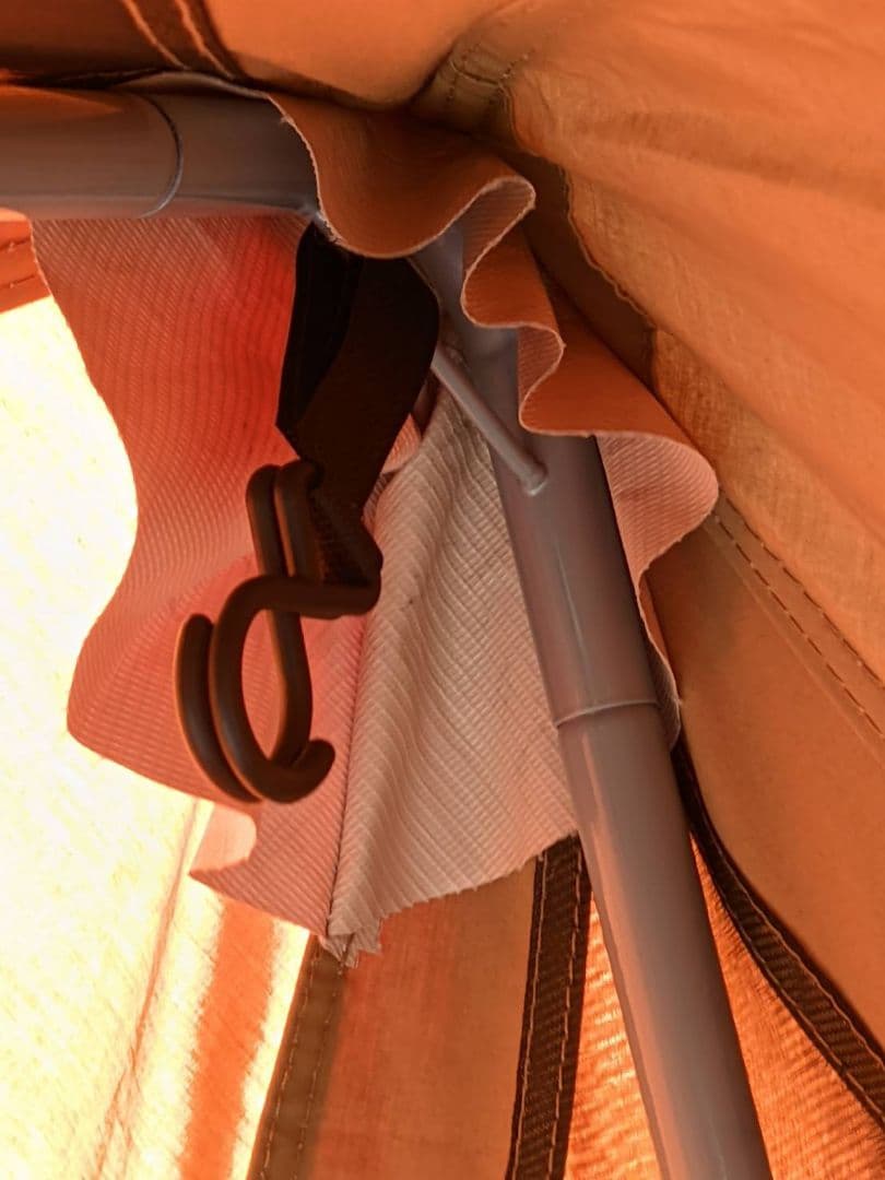 WAQ alpha tc + 二股化キット + タープ接続キット