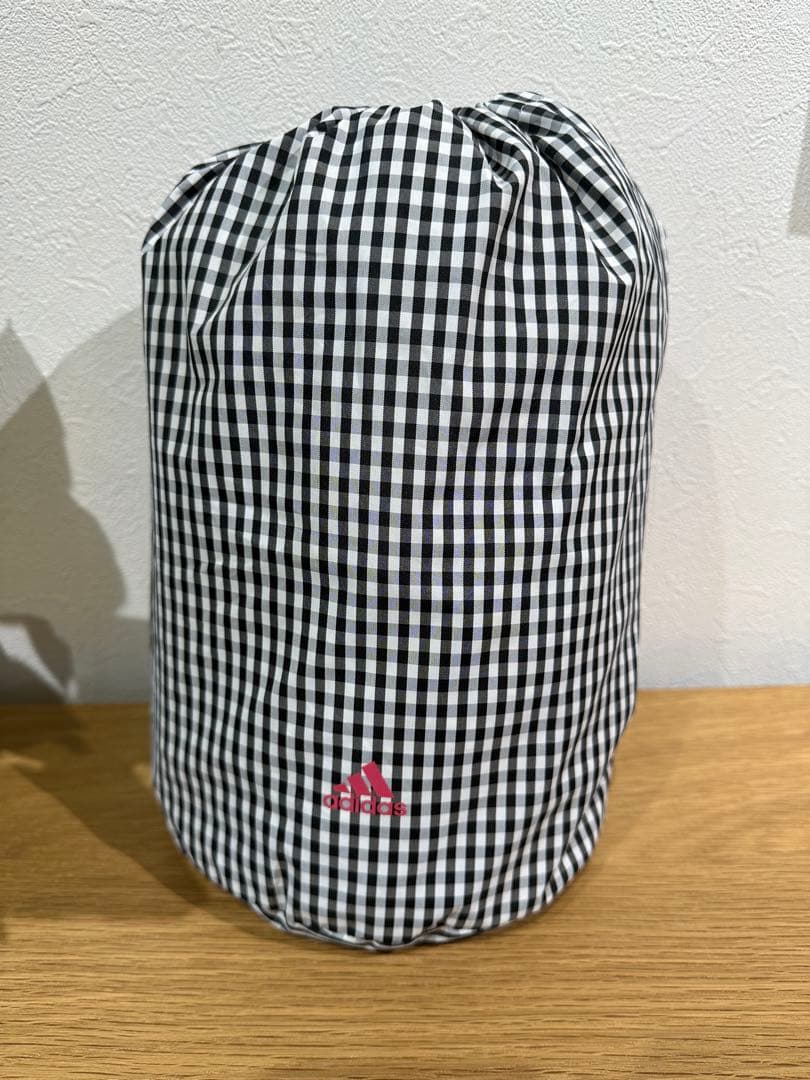 アディダスゴルフ 2way レインウェア ギンガムチェックワンピース