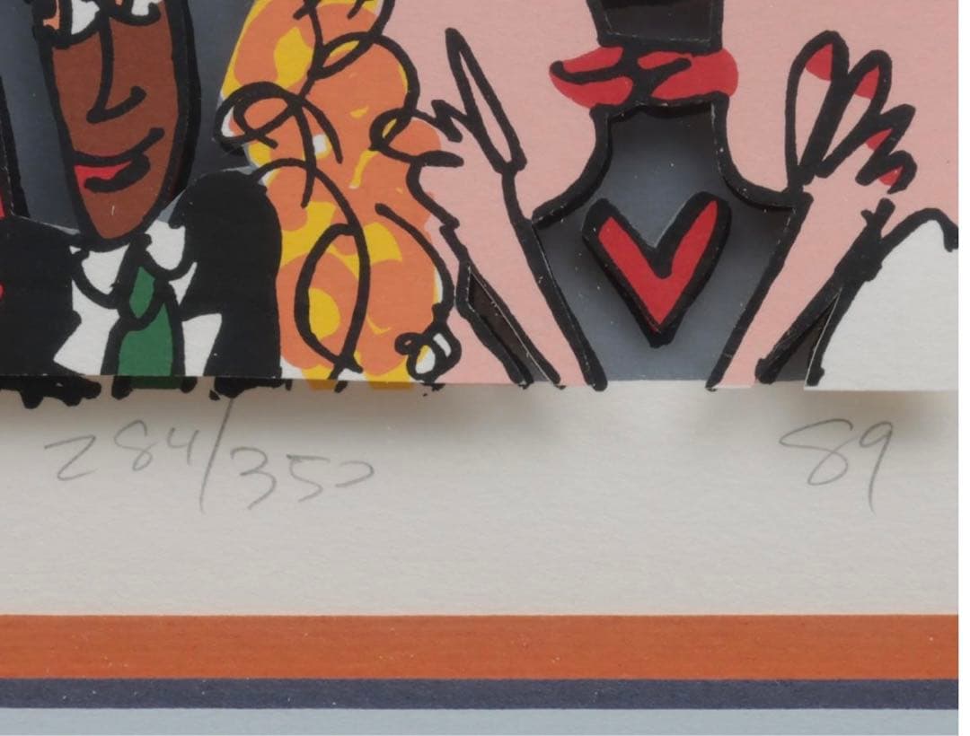 ジェームス・リジィBON VOYAGE シルクスクリーン 3D け東0308