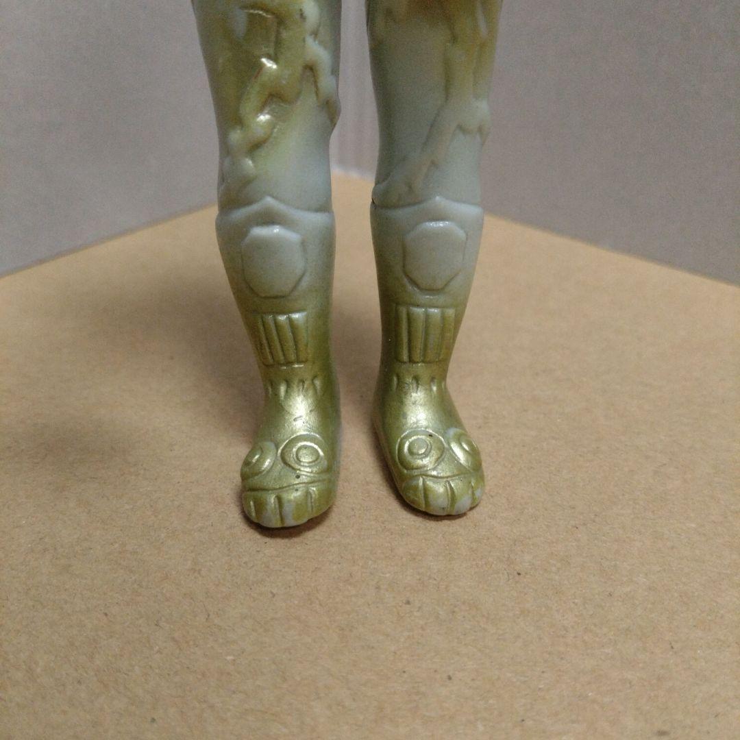 無版権 イナズマン パチソフビ ブーツ金色