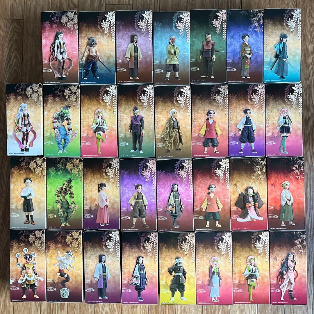 【未開封】鬼滅の刃 絆ノ装/鬼ノ装 フィギュア 31体セット