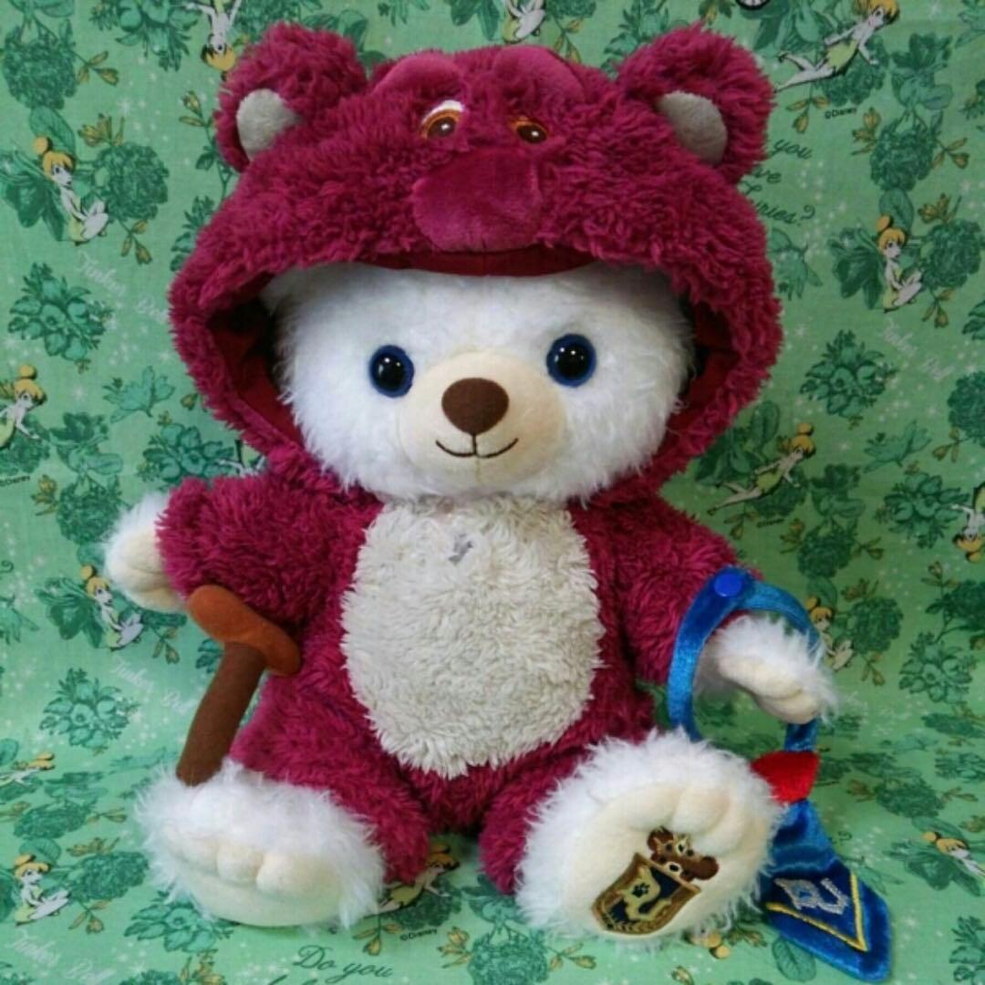 トイストーリー ロッツォ ユニベア ダッフィー ぬいぐるみ コスチューム テディ