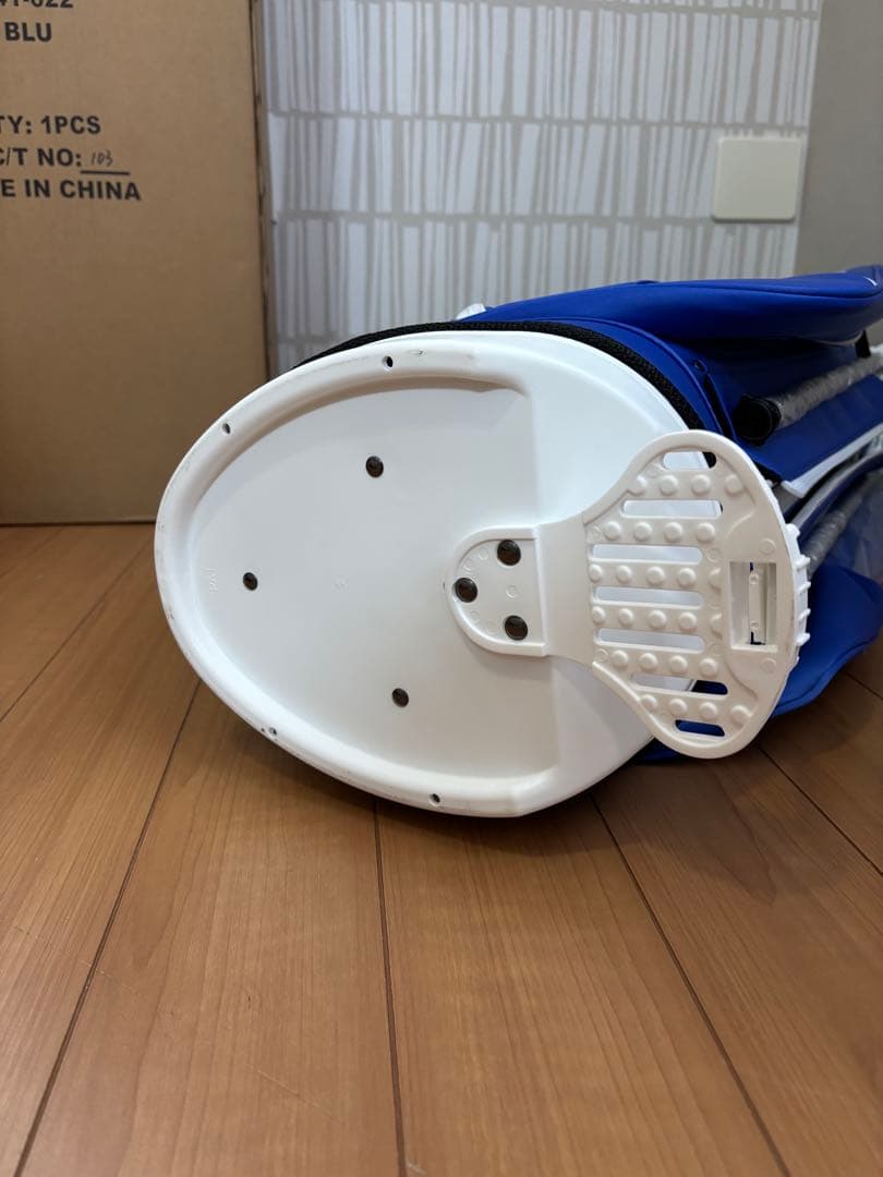 パトリック PATRICK ブルー スタンドキャディバッグ 2024 新品