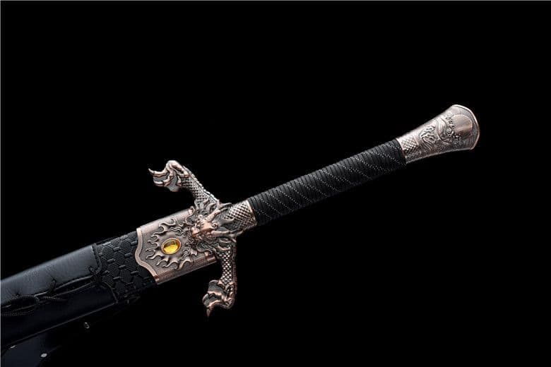 飛龍西洋戦剣（赤古タイプ）古兵器 武具　刀装具　日本刀　模造刀 居合刀