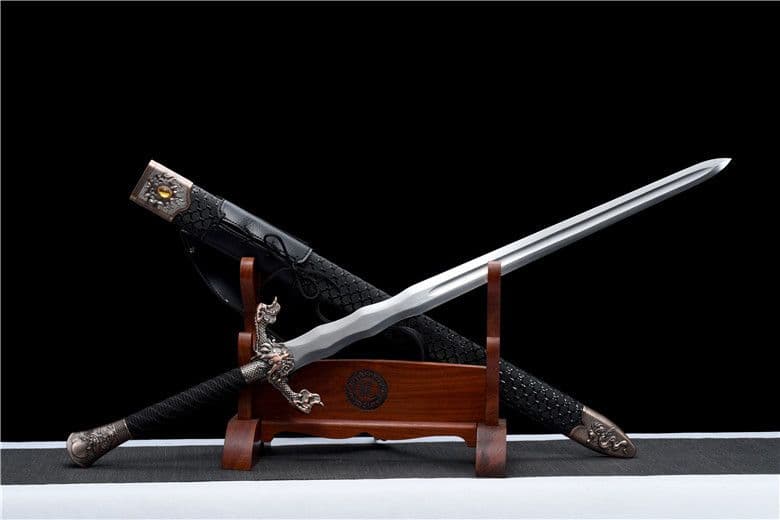 飛龍西洋戦剣（赤古タイプ）古兵器 武具　刀装具　日本刀　模造刀 居合刀