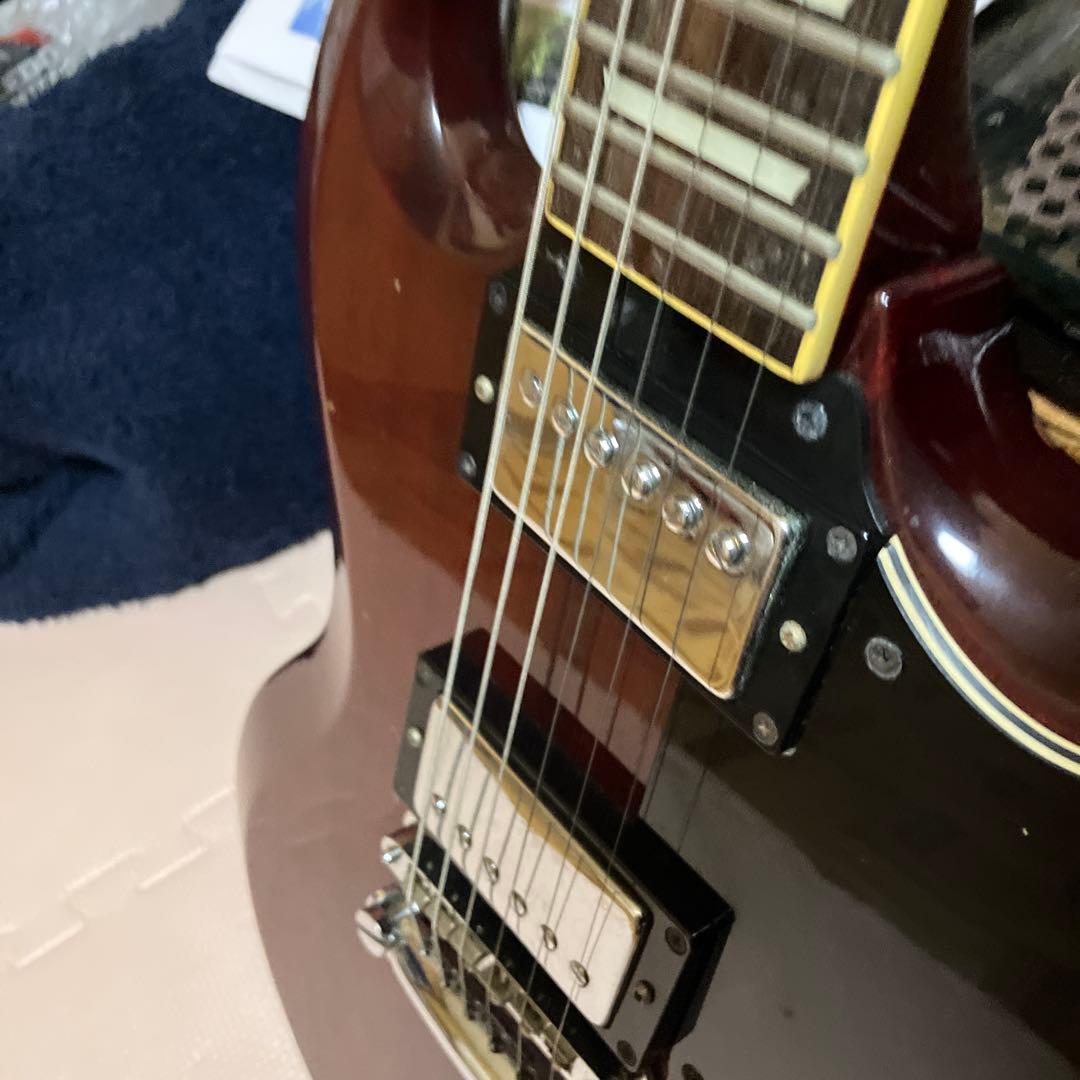 た*め様 greco 【グレコ】SGエレキギター ワインレッド