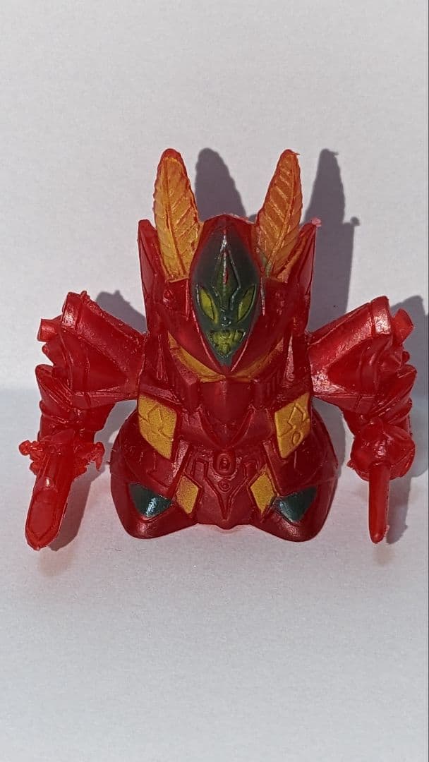 【レトロ超レア】SDガンダム「麗騎士レッドウォーリア」（彩色版）ガン消し