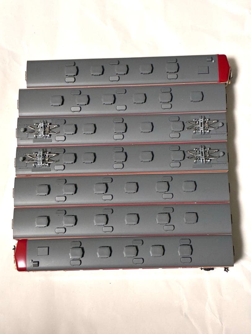 国鉄157系あまぎ7両　kato ライト室内灯点灯確認動力動作確認済