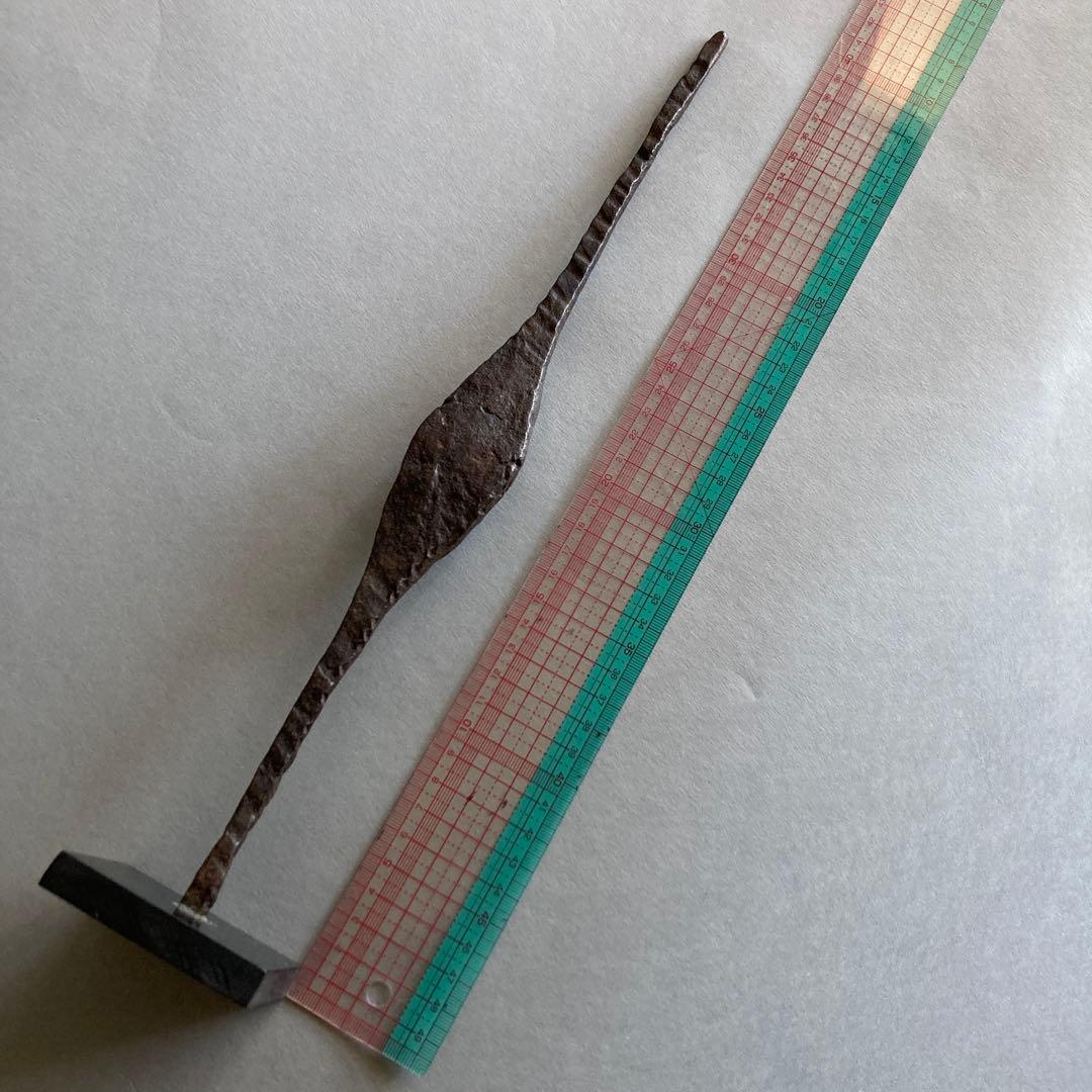 ナイジェリア　ムムイエ族　鉄製貨幣　アフリカ　民藝 民芸 古道具 アンティーク