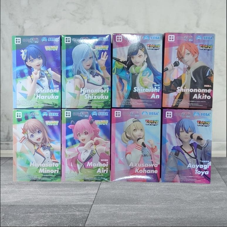 プロジェクトセカイフィギュア 8種セット