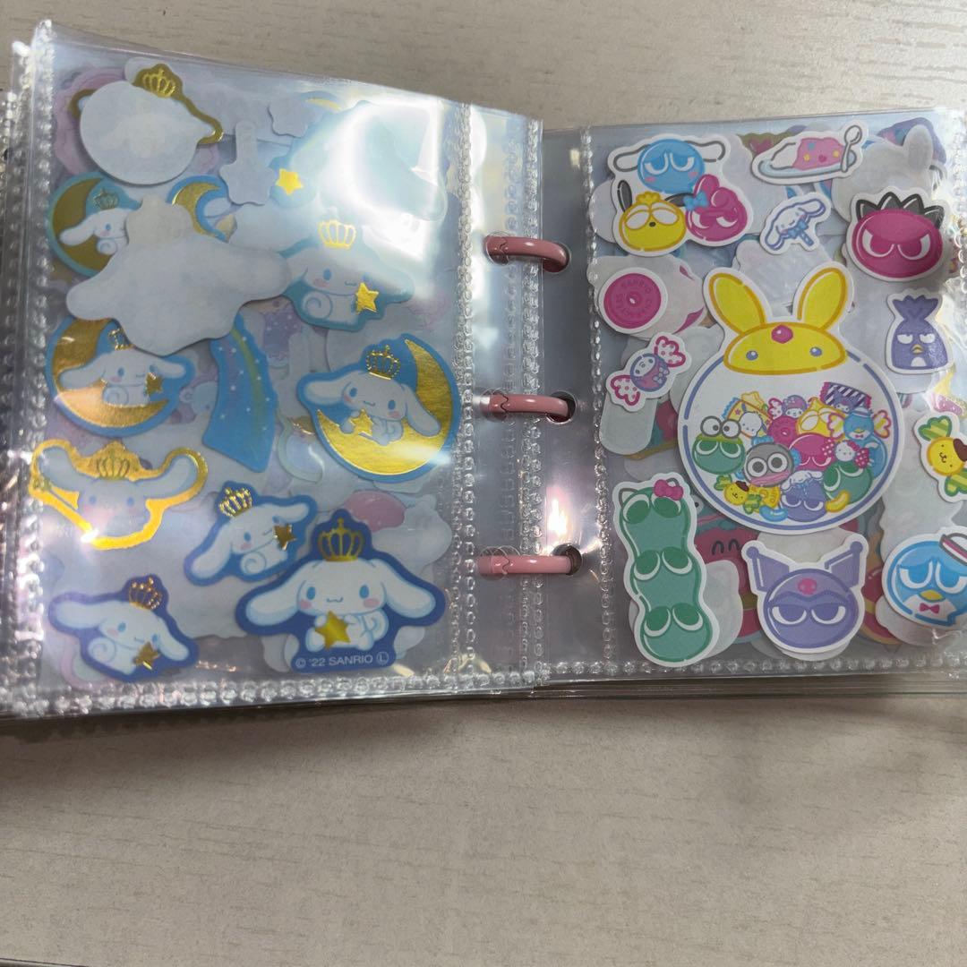 シール帳 完成品 サンリオ ボンボンドロップシール おはじきシール 大人の図鑑