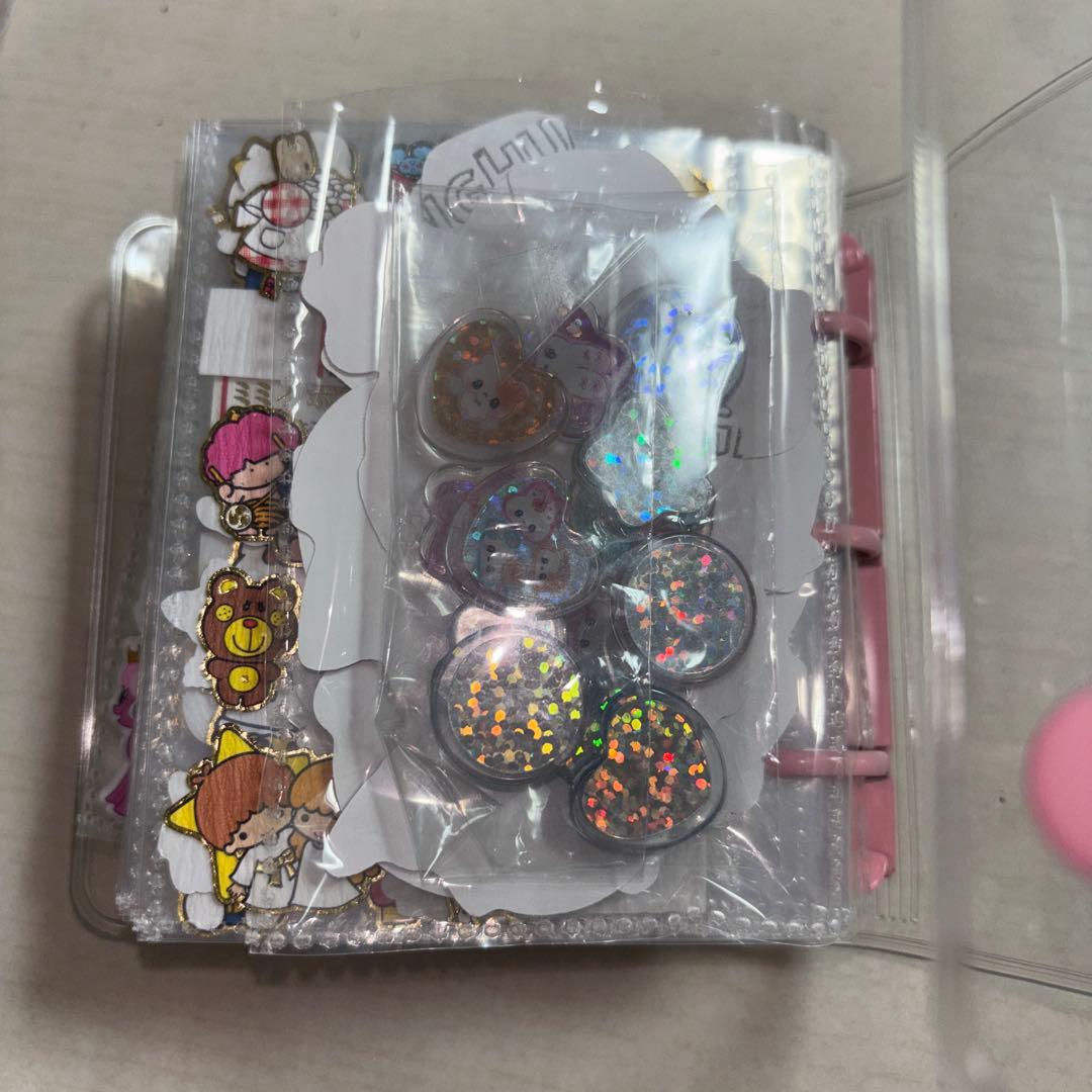 シール帳 完成品 サンリオ ボンボンドロップシール おはじきシール 大人の図鑑