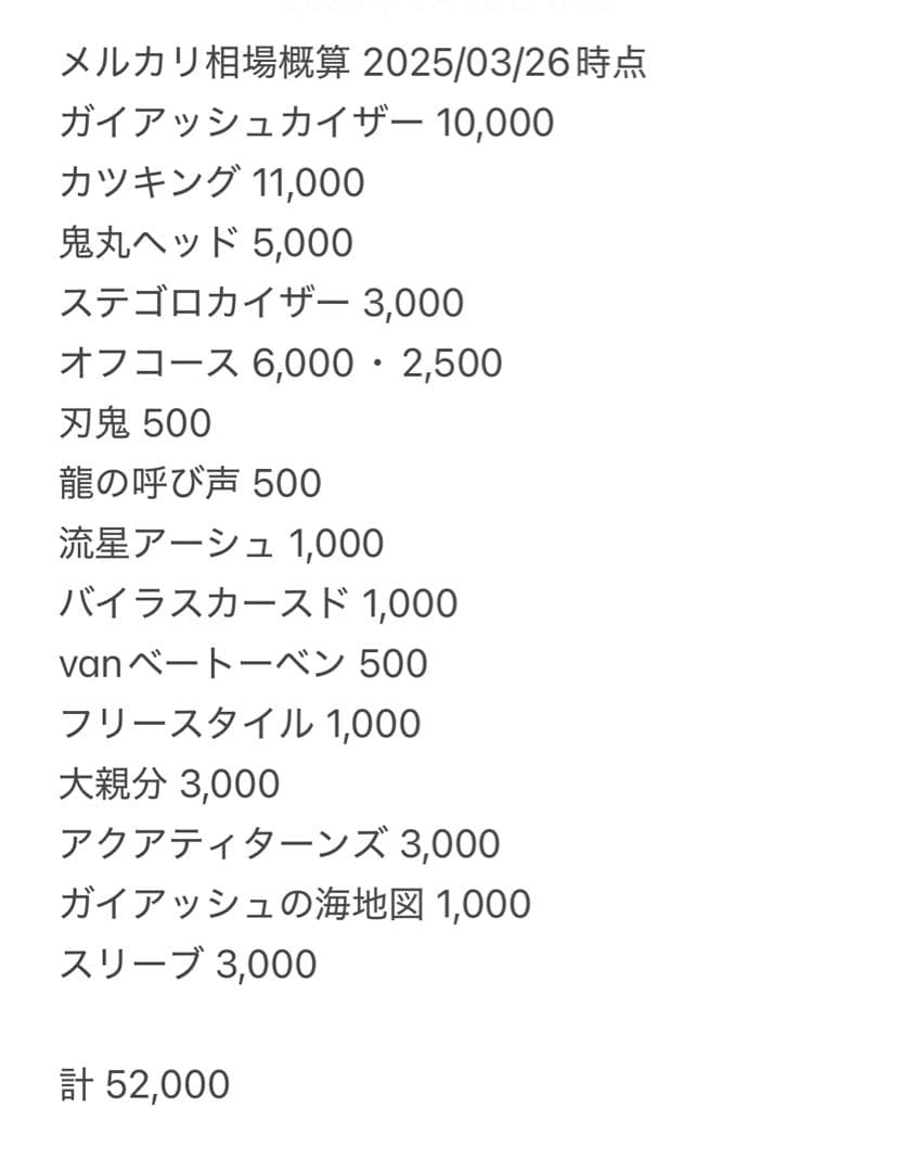 龍軸刃鬼 デッキ+パーツ 微高レート