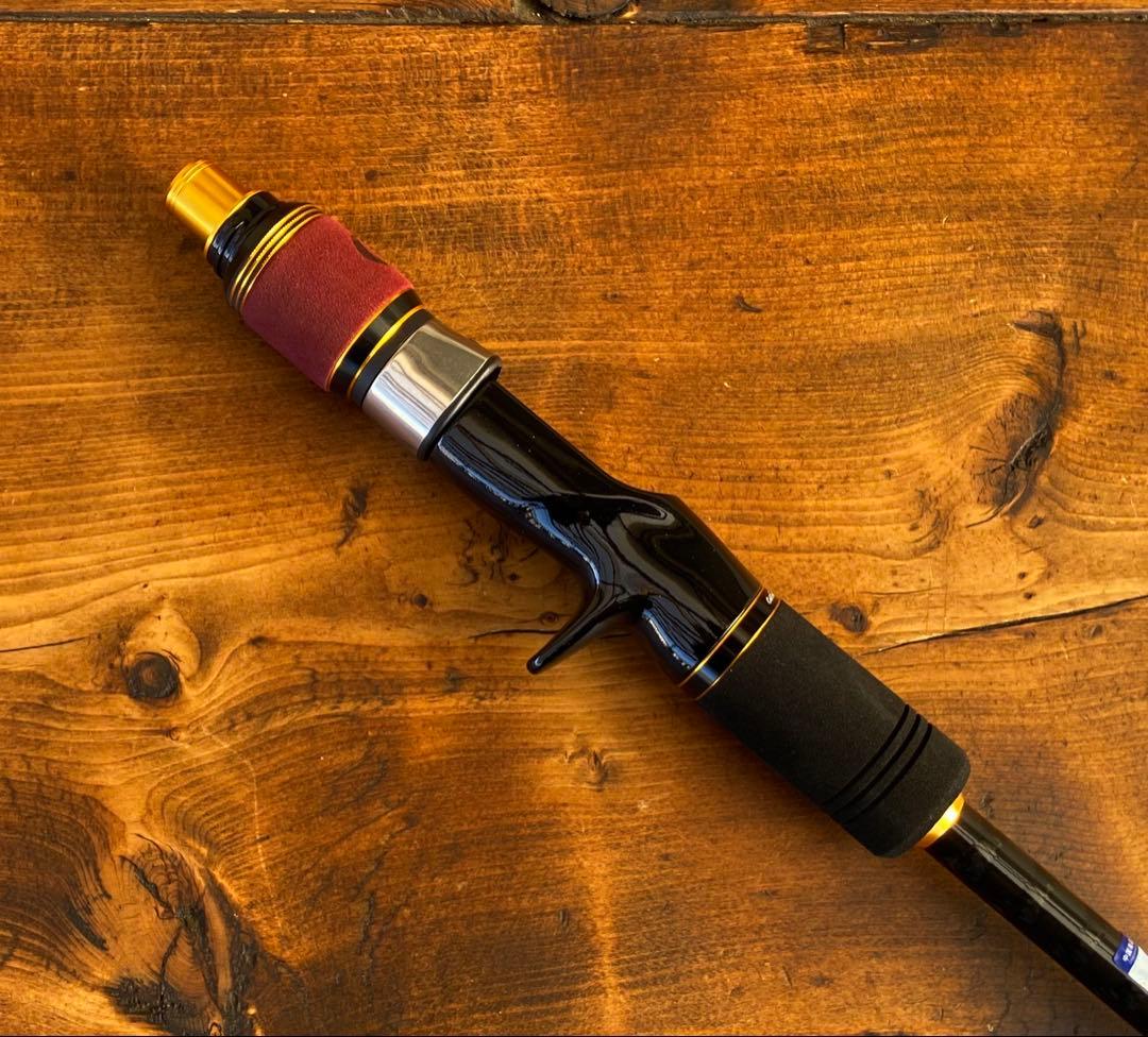 ジギングセット　ベイトロッド　3ピースパックロッド　Fujiガイド タイラバ