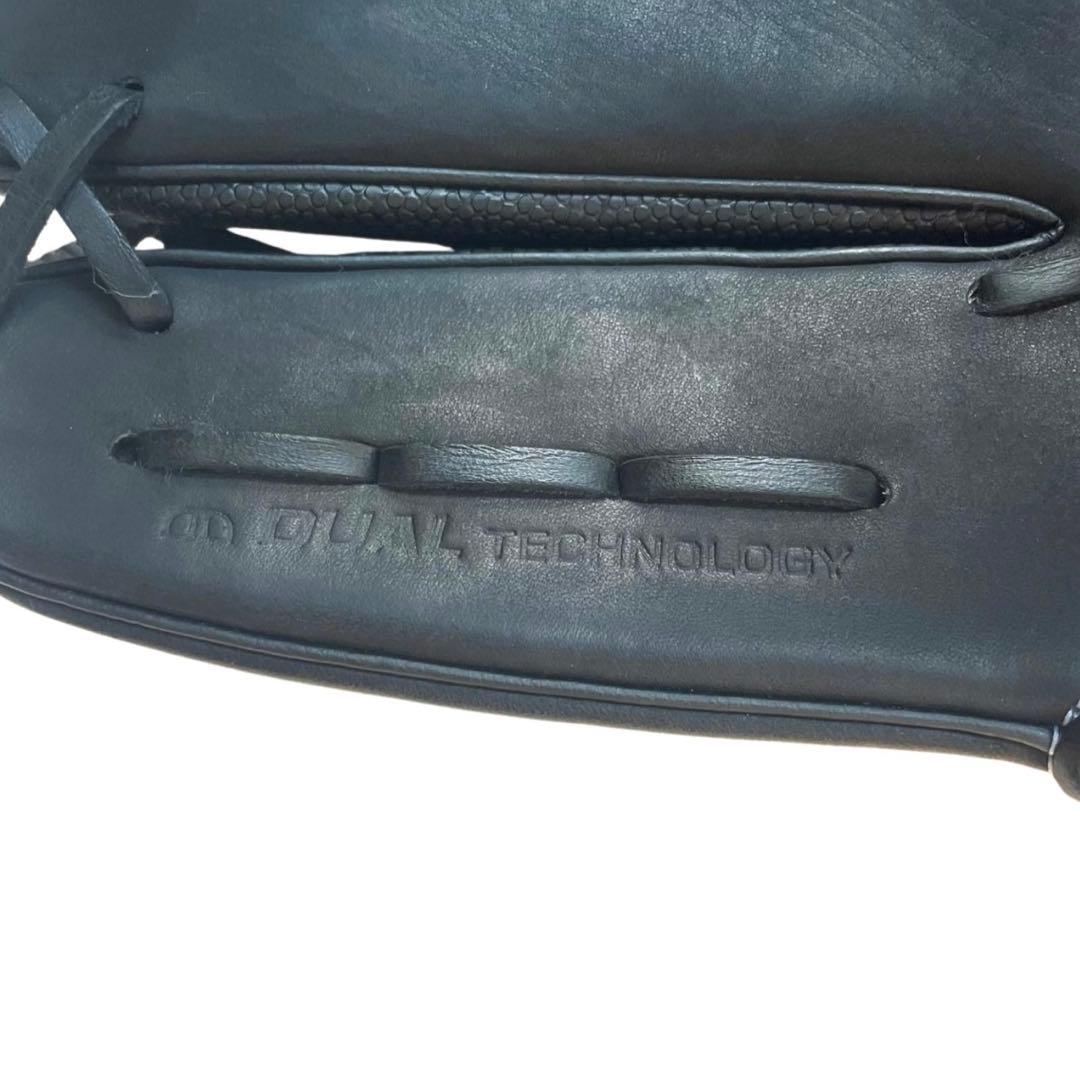 【ほぼ未使用】一般　左投げ軟式用グラブ　ウイルソン D-MAX DUAL 左利き