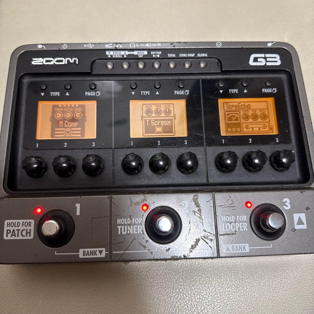 Zoom G3 ギターエフェクター