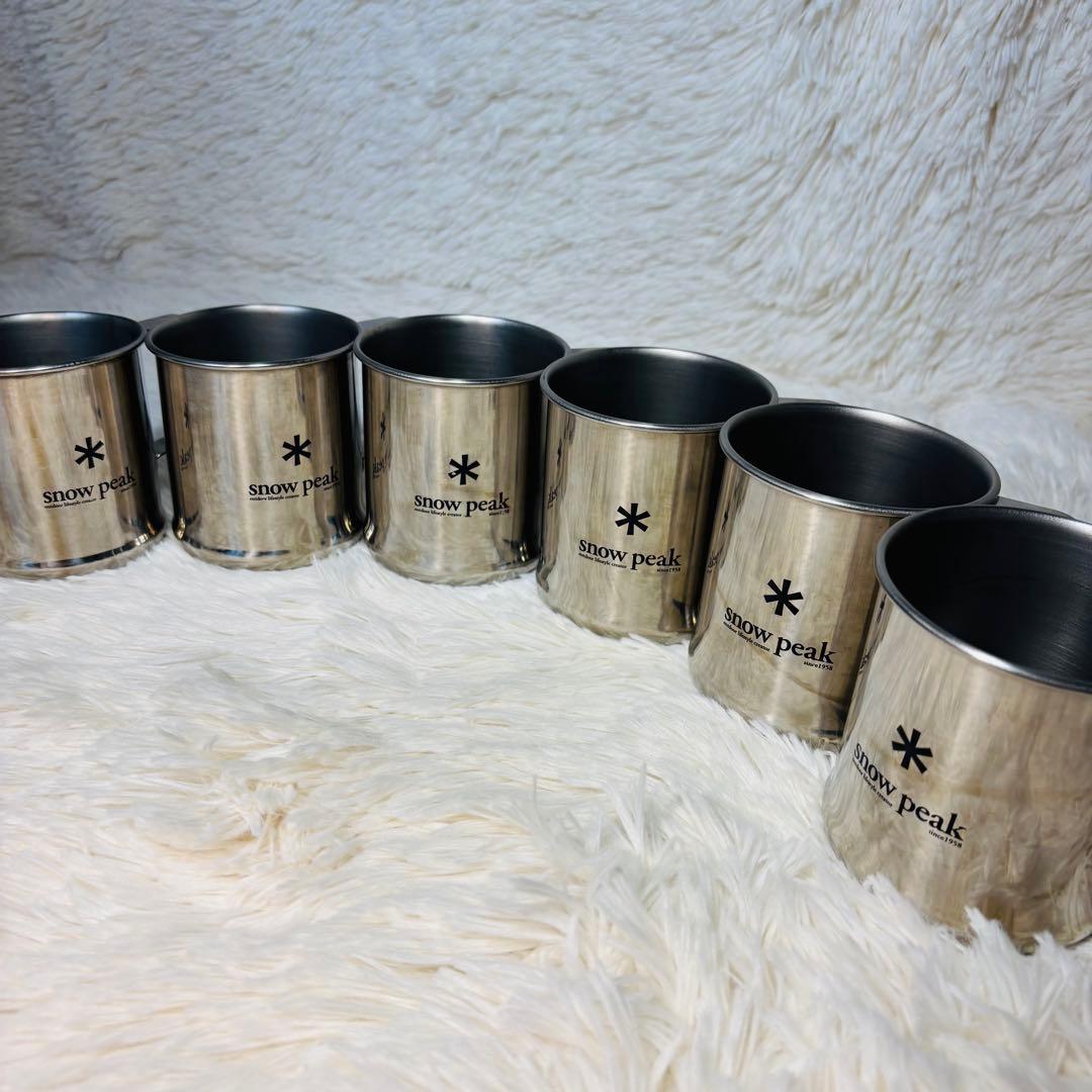 スノーピーク　ステンレスマグ　チタンマグ　8個　セット　アウトドア　廃盤