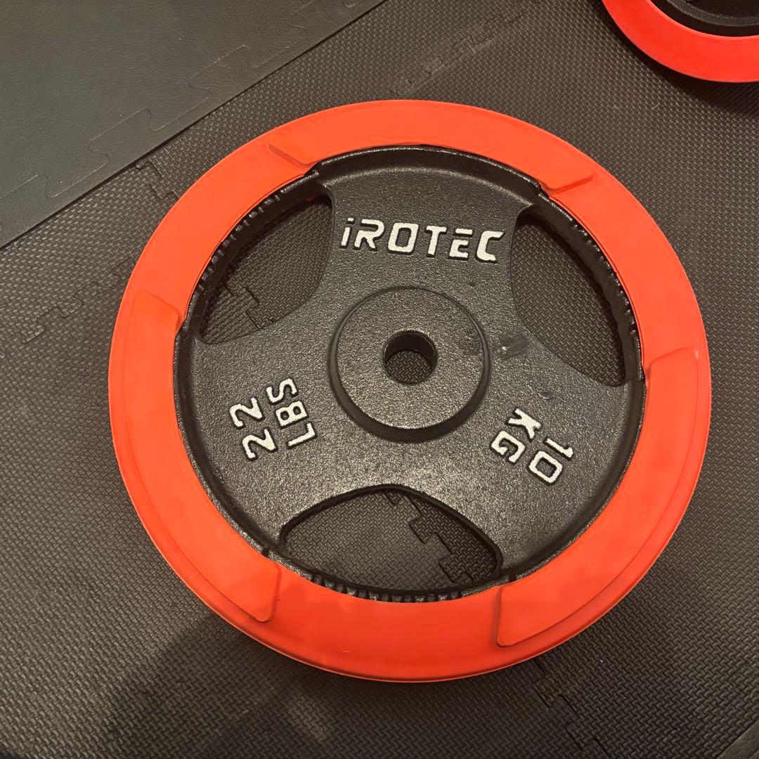 iROTEC ダンベルプレート 10kg 2枚セット