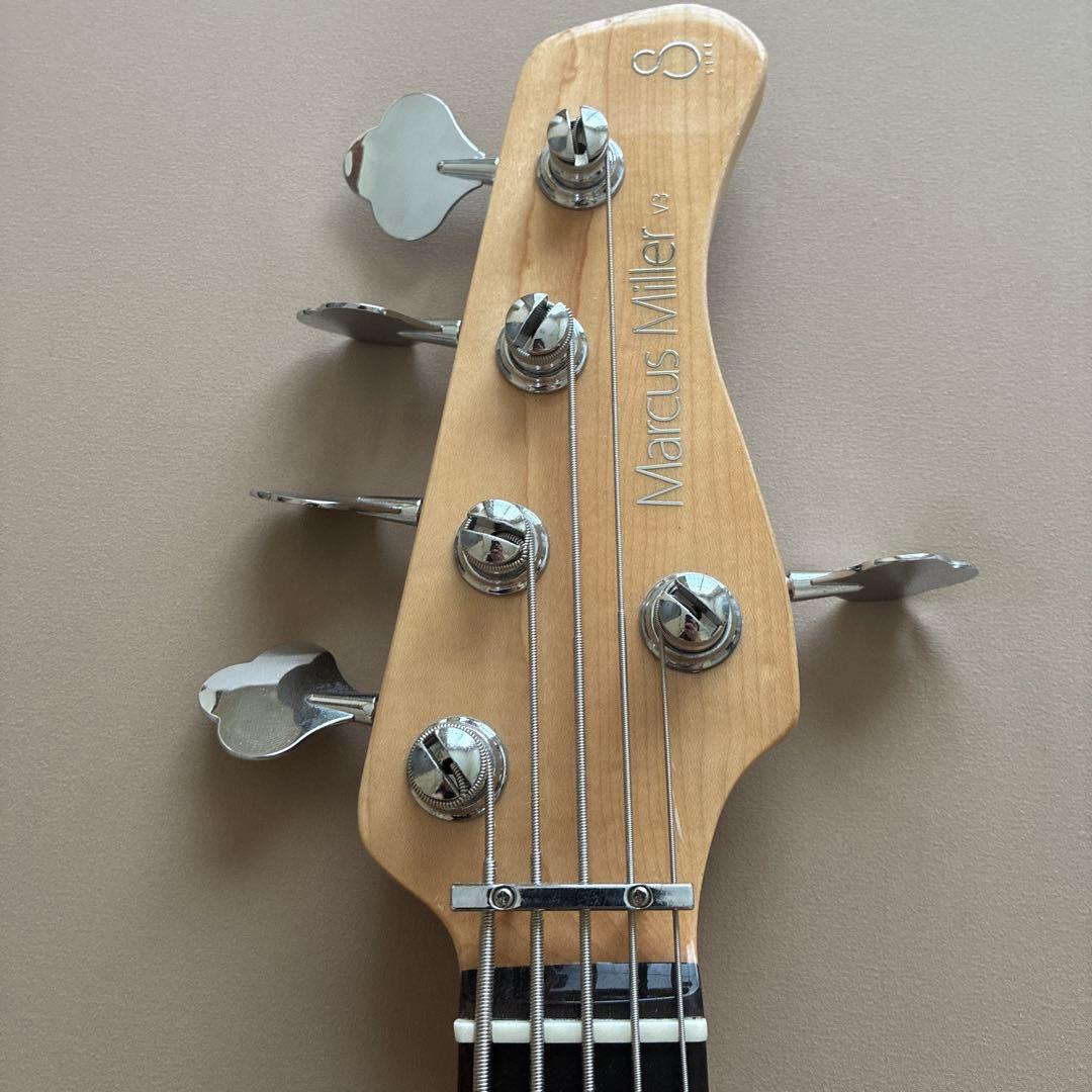 猫*ん様 SIRE V3 2nd 5st エレキベース ホワイト