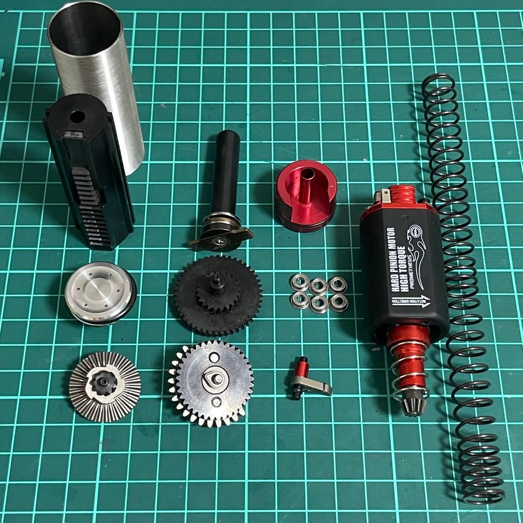 東京マルイ　G36メカボックスパーツ一式+ライラクスパーツ