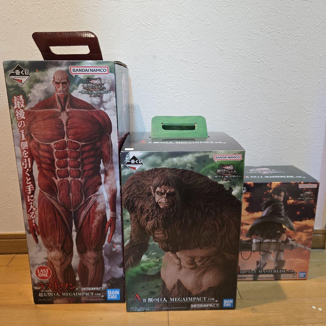 一番くじ 進撃の巨人 A.B.ラストワン賞 フィギュア