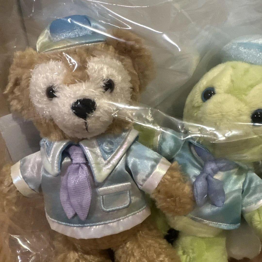 ダッフィー&フレンズ20周年　カラフルハピネス　ポージープラッシー　7人セット