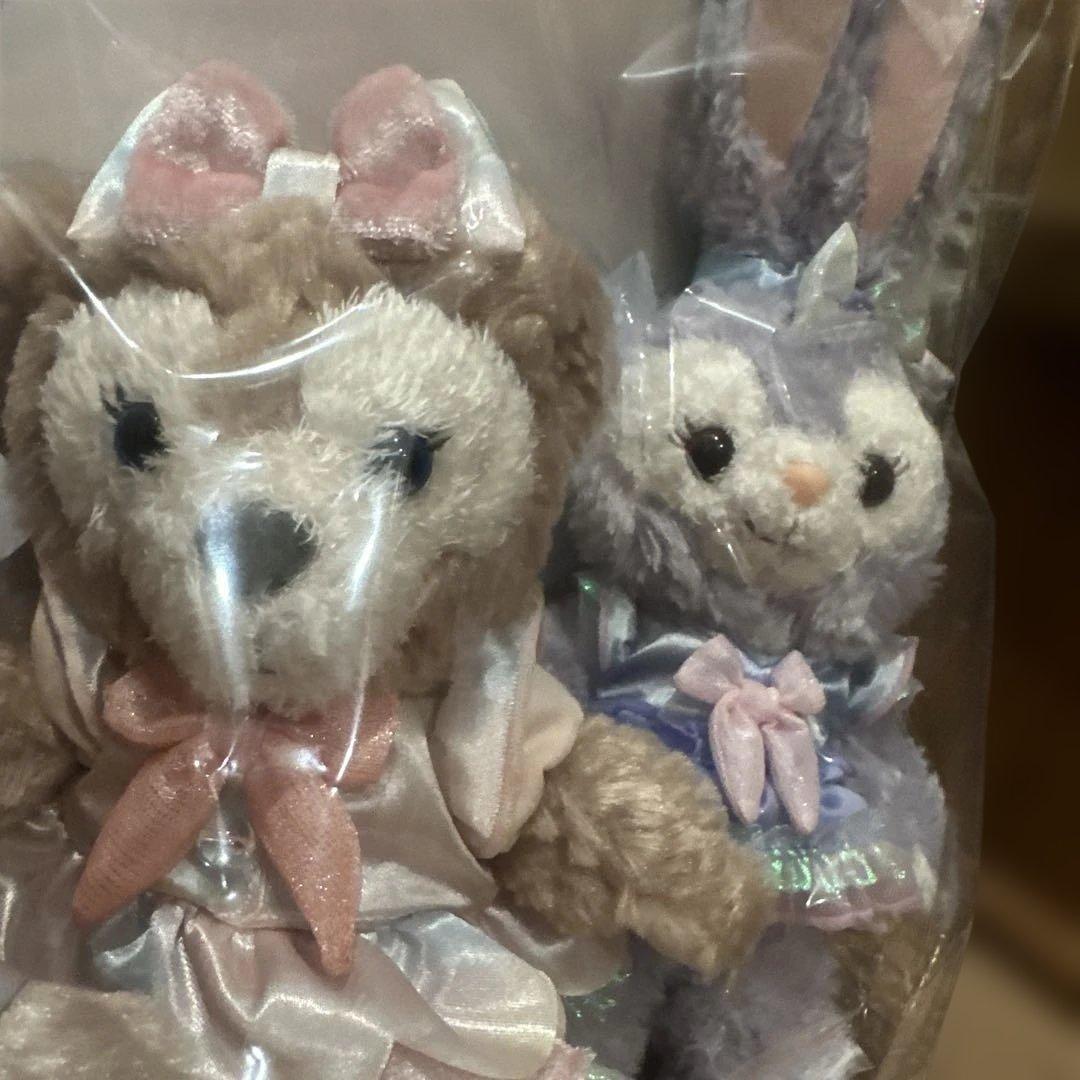 ダッフィー&フレンズ20周年　カラフルハピネス　ポージープラッシー　7人セット