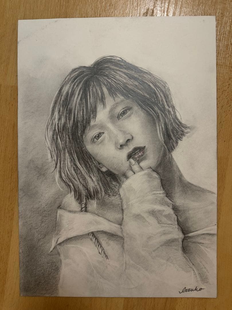 鉛筆画 人物画