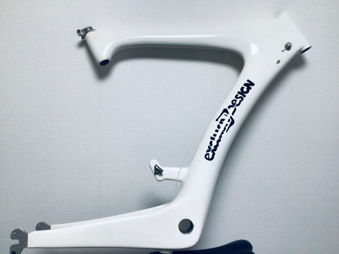 90年代 ドイツ製 Xtrem トラックレーサー カーボンモノコックフレーム 白