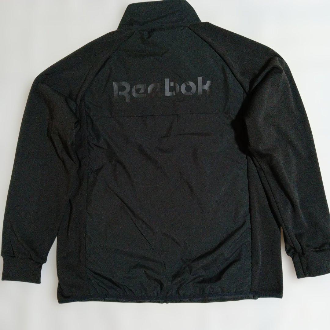 Reebok 防風トラックジャケット上下　ウインドブレーカー 裏地 薄フリース