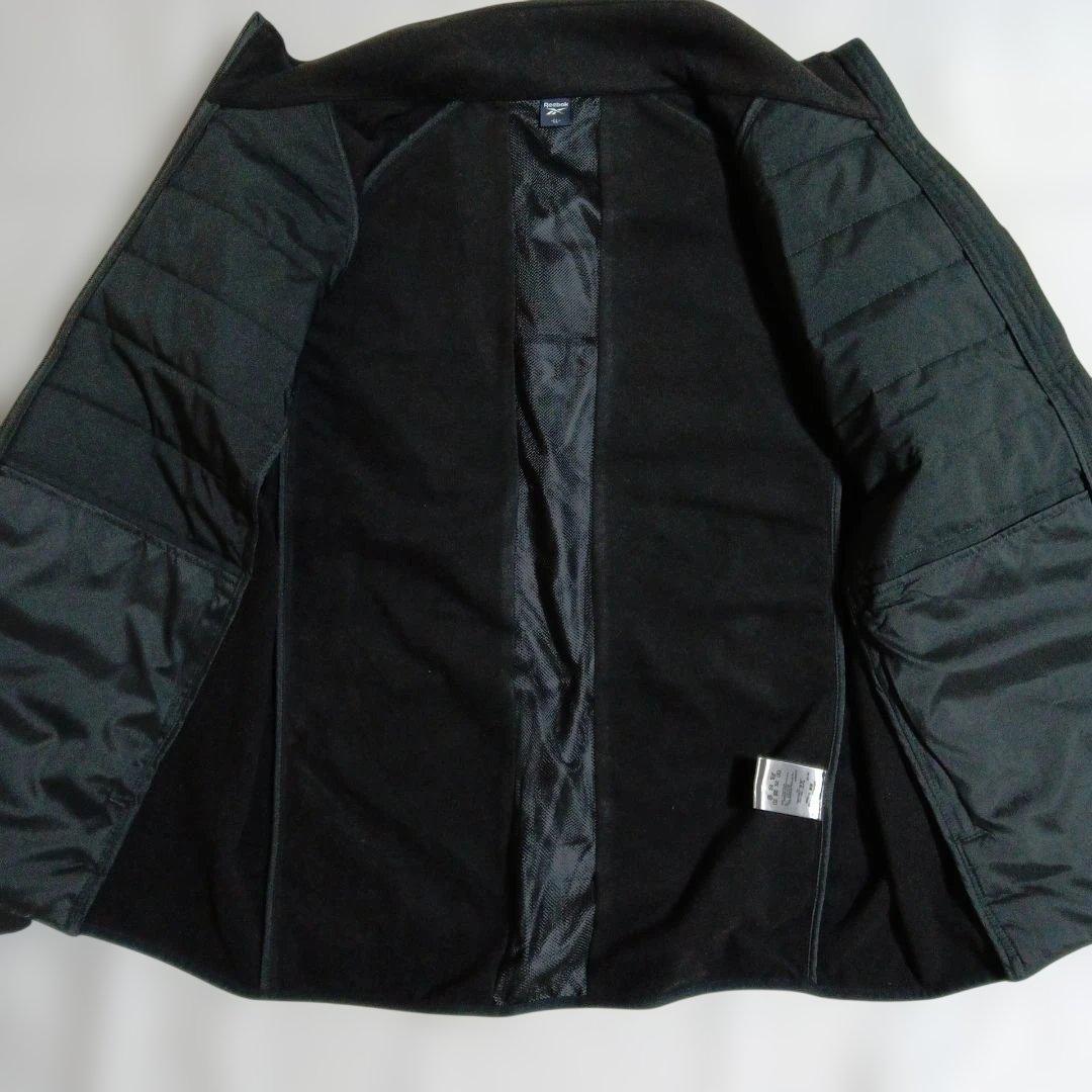 Reebok 防風トラックジャケット上下　ウインドブレーカー 裏地 薄フリース