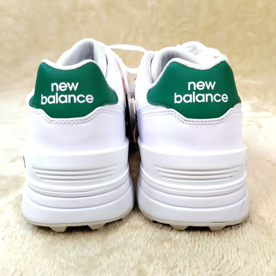 【新品未使用】 ニューバランス ゴルフシューズ UGS574J3 ホワイト 27