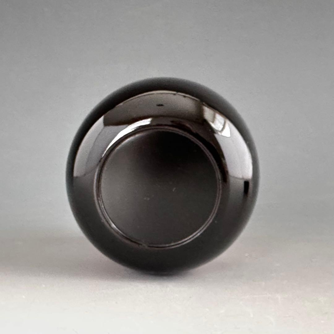 茶道具　四季七宝蒔絵　黒　平棗　岡本陽斎　共箱　漆芸　薄茶器　茶会　棚　茶箱