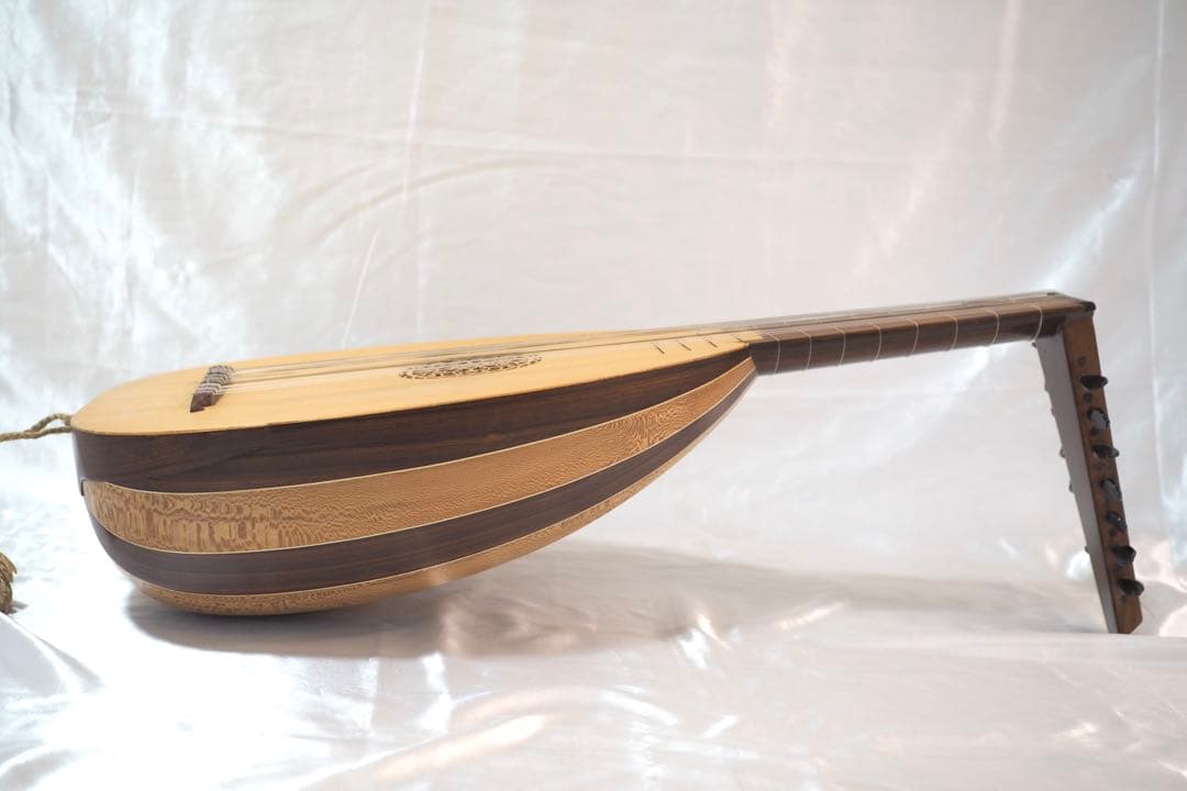 ルネサンスリュート 8コース 15弦 ハードケース付き