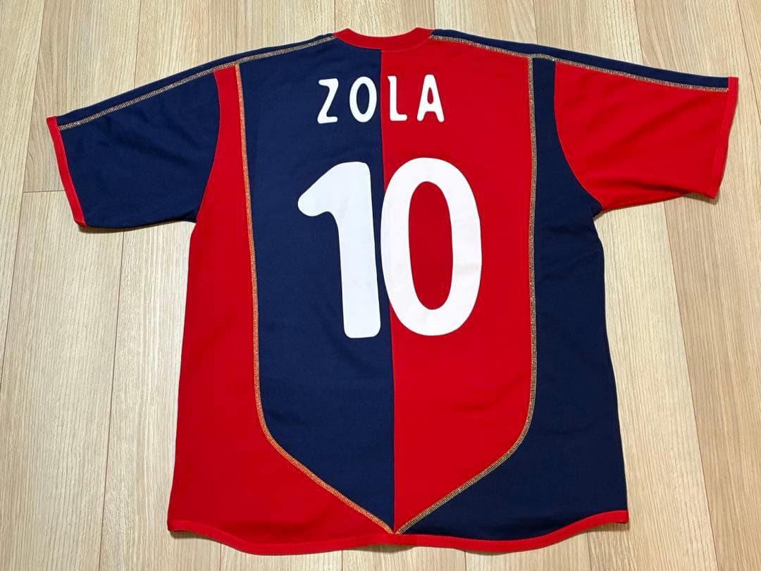 2003-2005 カリアリ #10ジャンフランコ・ゾラ A-LINEサイズL