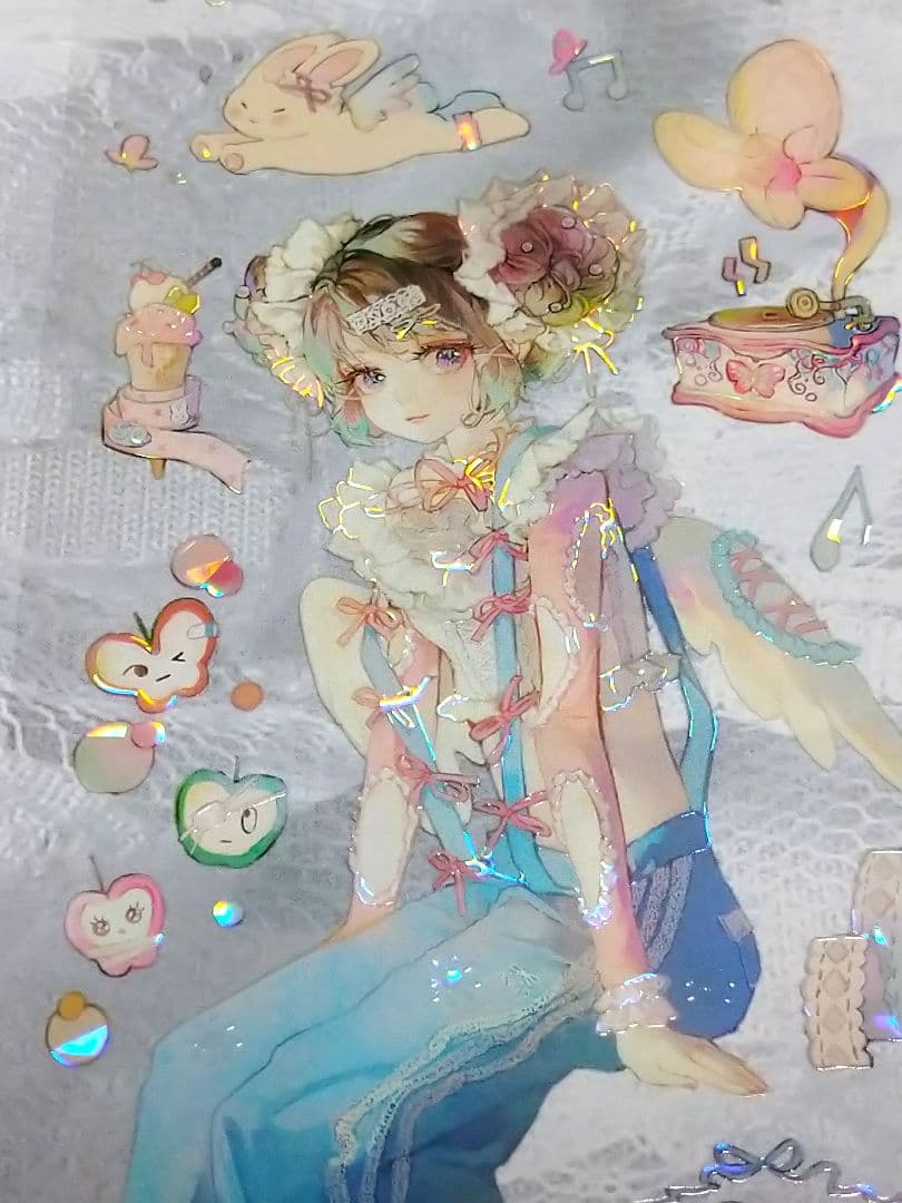 ☆のこり１☆J709＃重生之梦(贝壳光)一木一横切り売り海外人物マステ女の子