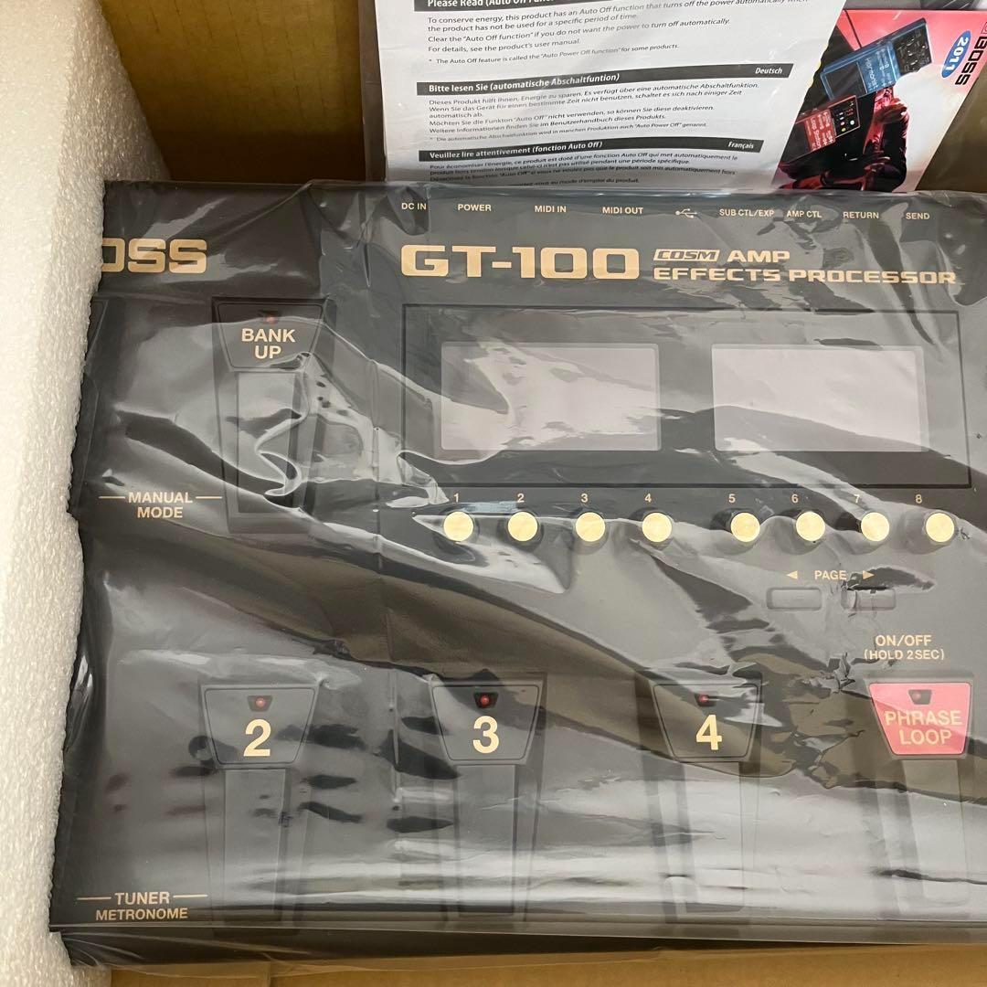BOSS GT-100 エフェクター【未使用】