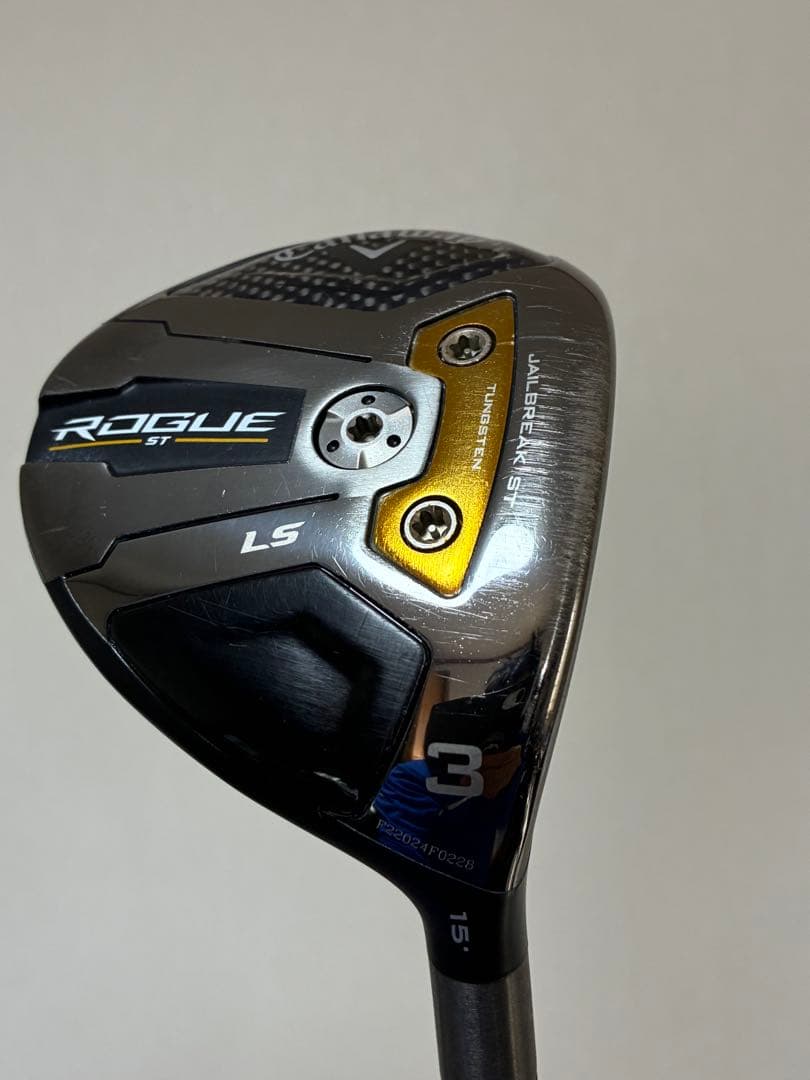 Callaway Rogue ST LS 3番フェアウェイウッド 15°