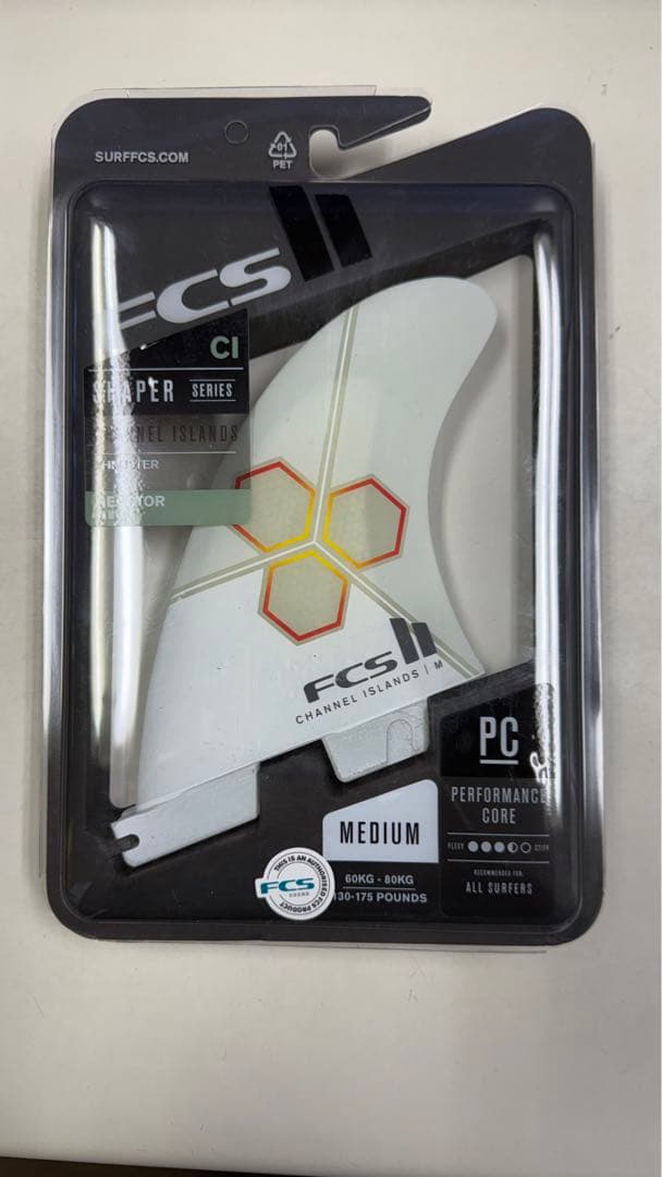 FCS2 FCS 2 エフシーエス アルメリック アップライト3フィン Mサイズ