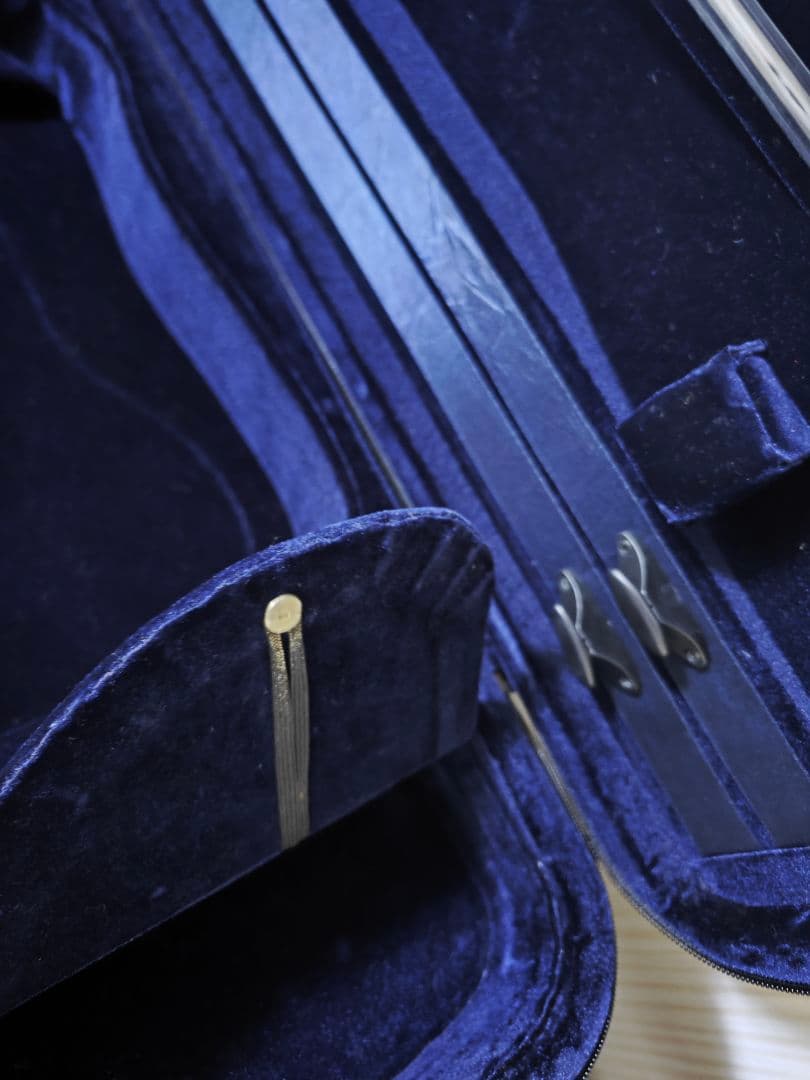 ネイビーブルー バイオリンケース　4/4