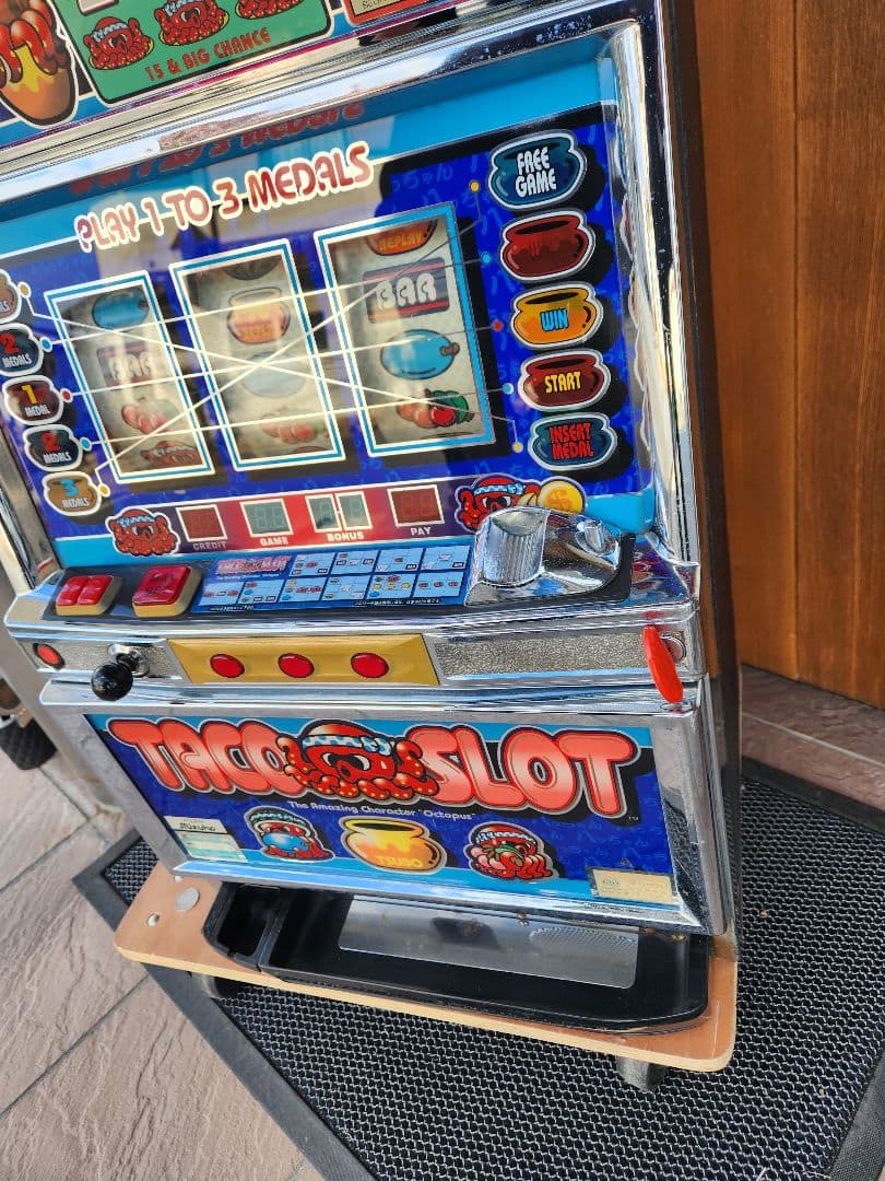 パチスロ　実機　4号機　タコスロ