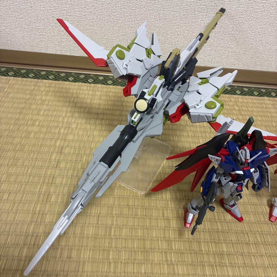 HG デスティニーゼウスシルエット　RG デスティニーガンダム　完成品ジャンク