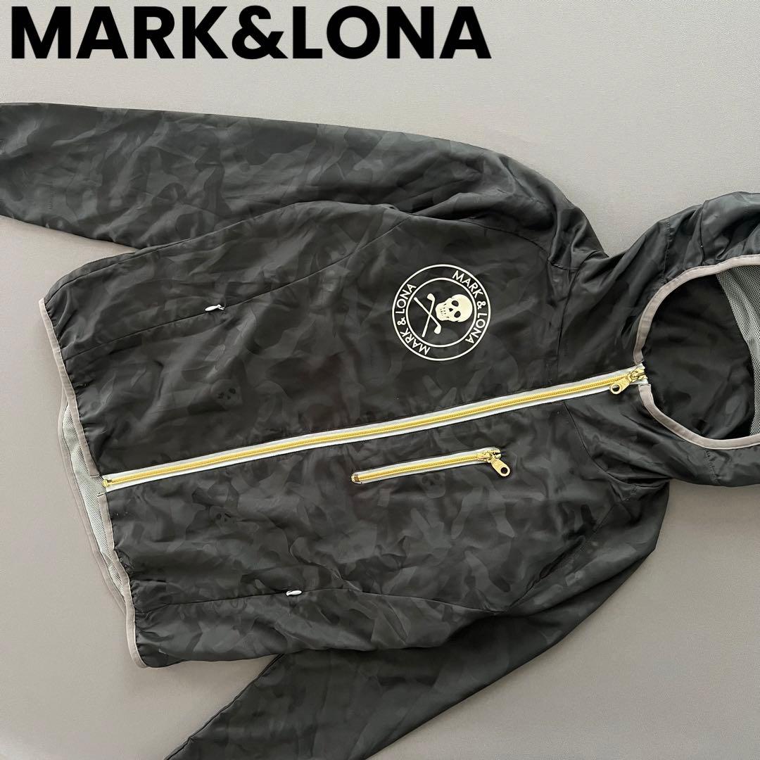 MARK&LONA マークアンドロナ　ナイロンジャケット　ゴルフ　レディース　M