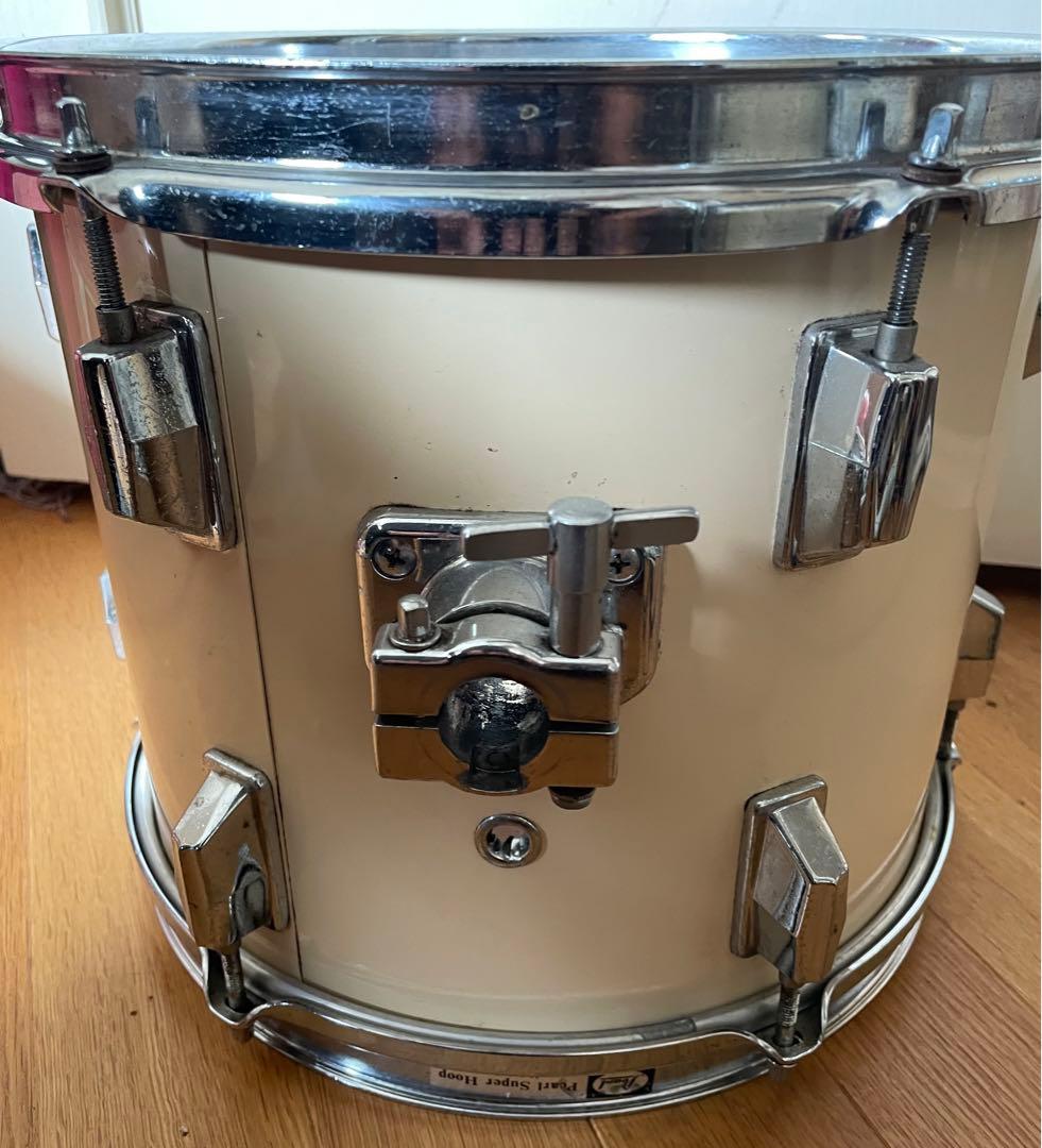 値下げ‼️(ドラム)pearl 12インチタム！材質ファイバー　シェル