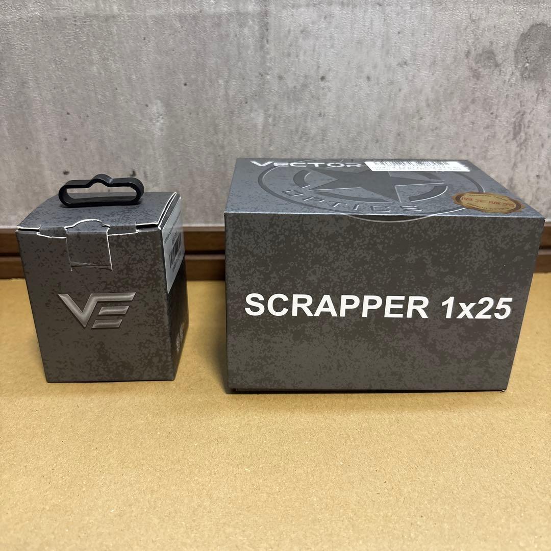 vector optics スクラッパー1x25 ライザーマウント　2点セット