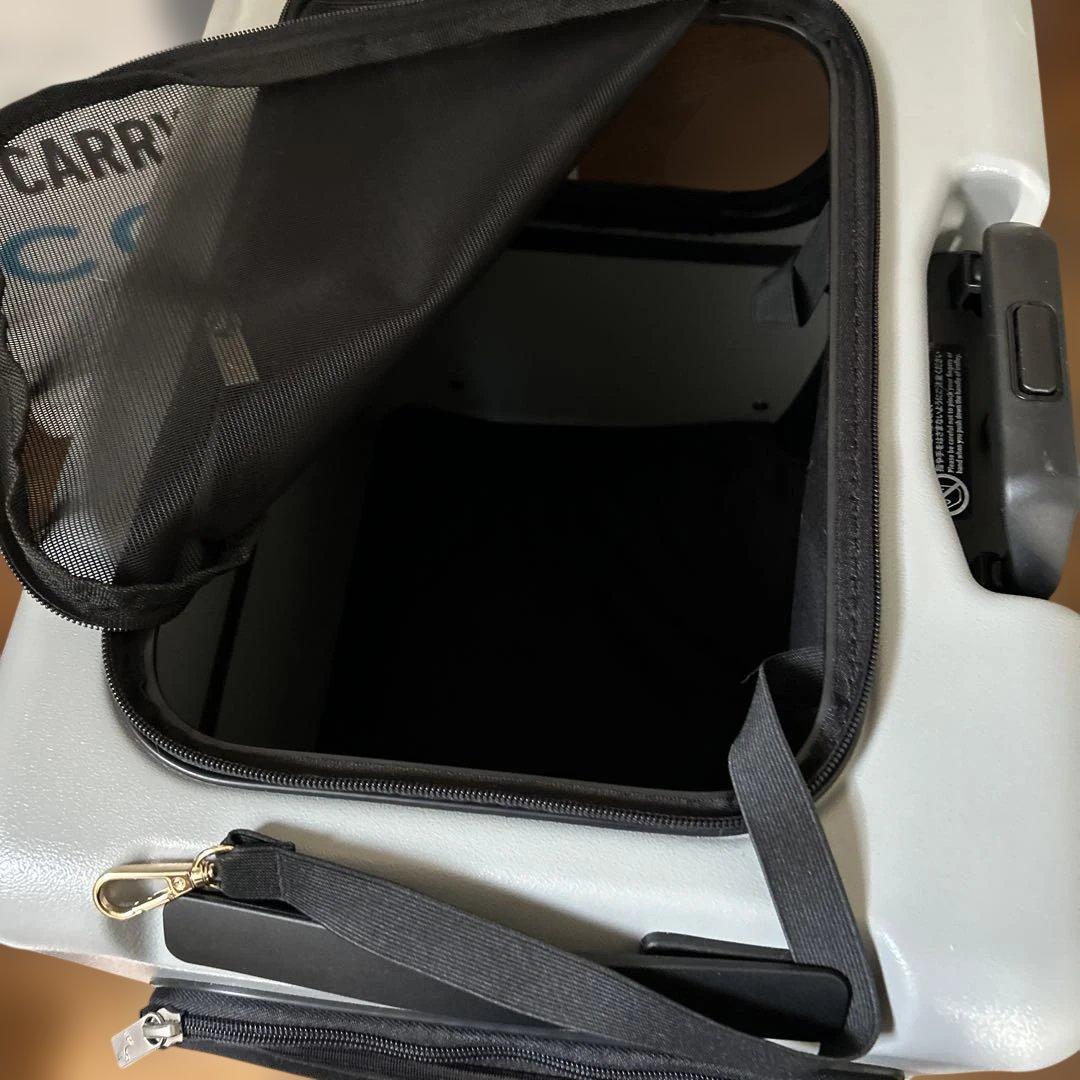 【美品】 PETiCO ぺットキャリー Lサイズ　グレー