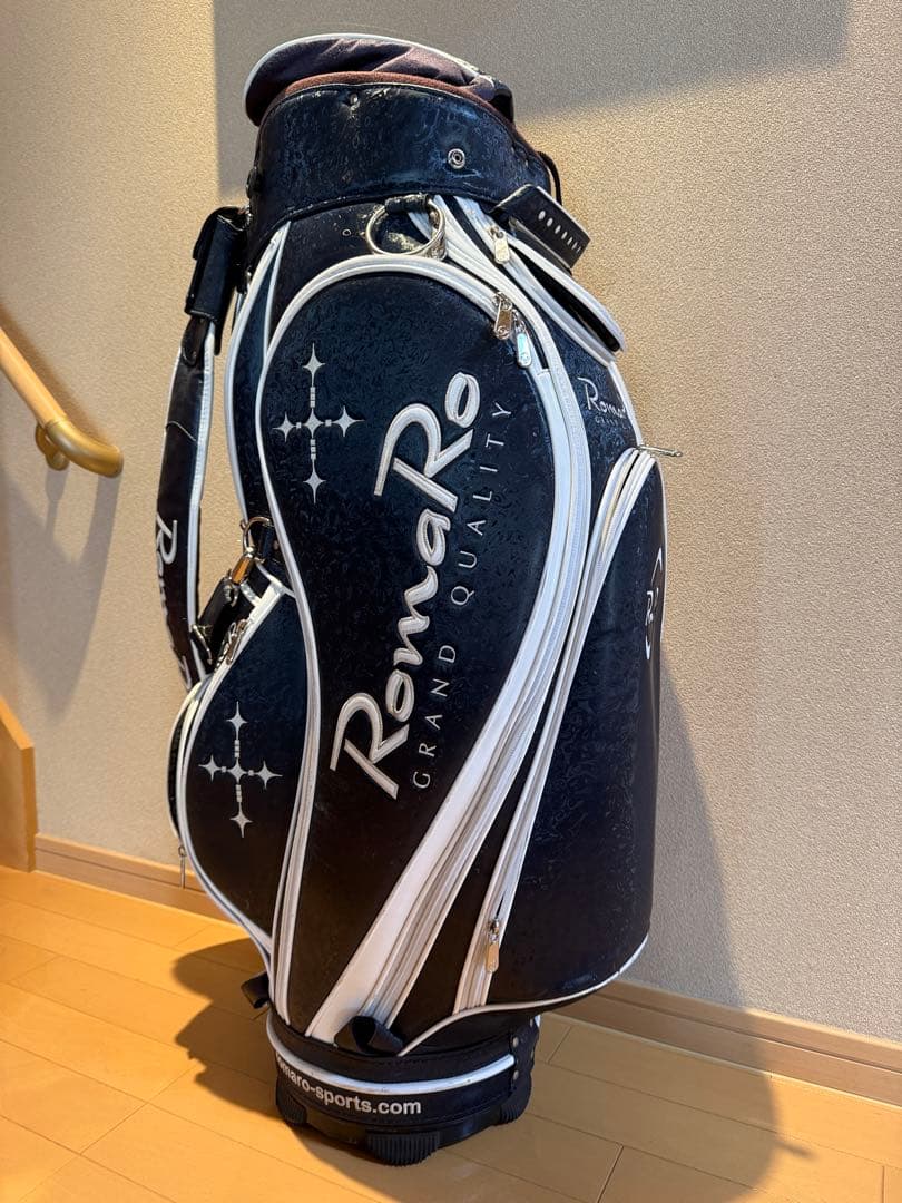 ロマロ　キャディバッグ　アイアンカバー付